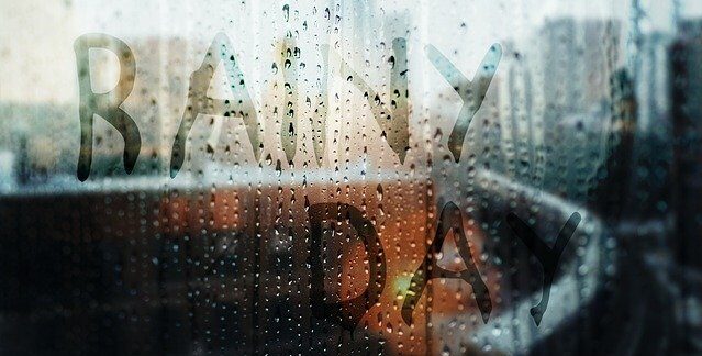 an image of rainy day
