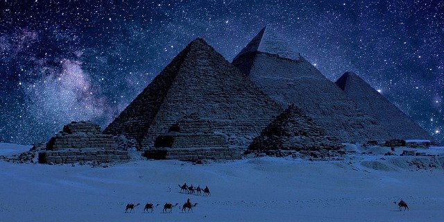 歌詞中のナイルから想起される、古代エジプトのイメージ